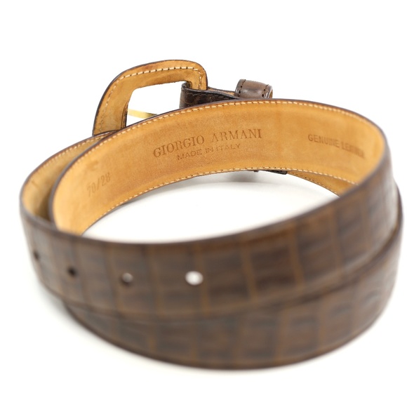 Giorgio Armani Alligator Belt 70/28 main image 8